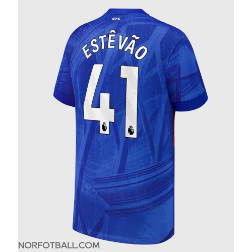 Billige Fotballdrakt Chelsea Estevao Willian #41 Replika Hjemmedrakt 2025-26 Kortermet Billige Fotballdrakt Chelsea Estevao Willian #41 Replika Hjemmedrakt 2025-26 Kortermet